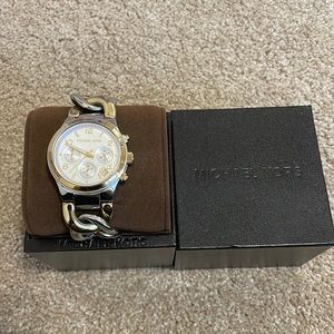Michael Kors Gold and Silver Link watch